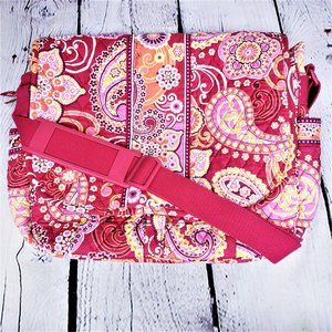 Vera Bradley Pink Paisley Laptop Bag